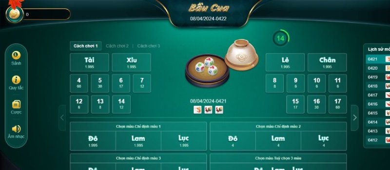 Giới thiệu game bầu cua tôm cá I9bet